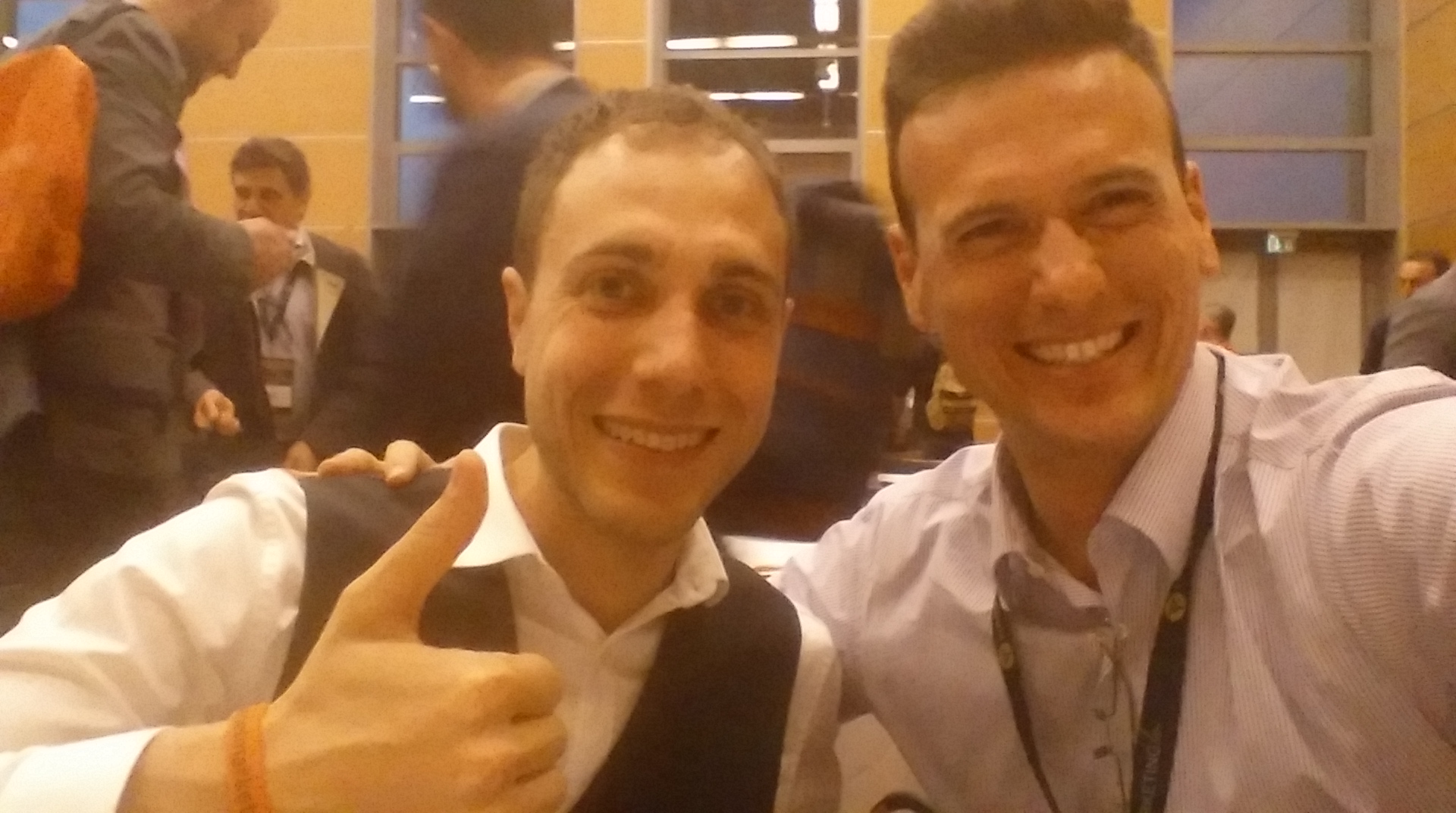 Foto io e Alessandro Bentivoglio