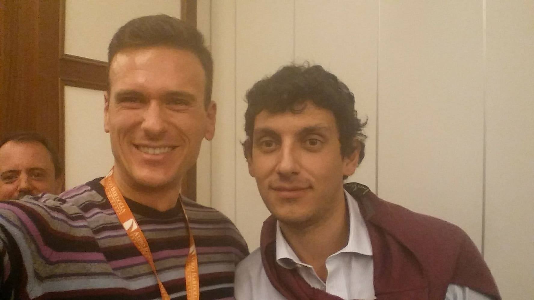 Foto io e Gian Luca Comandini