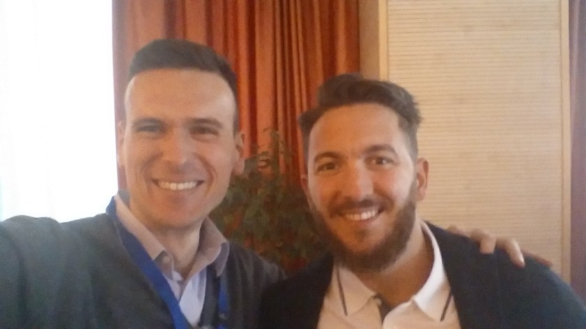 Foto io e Mik Cosentino