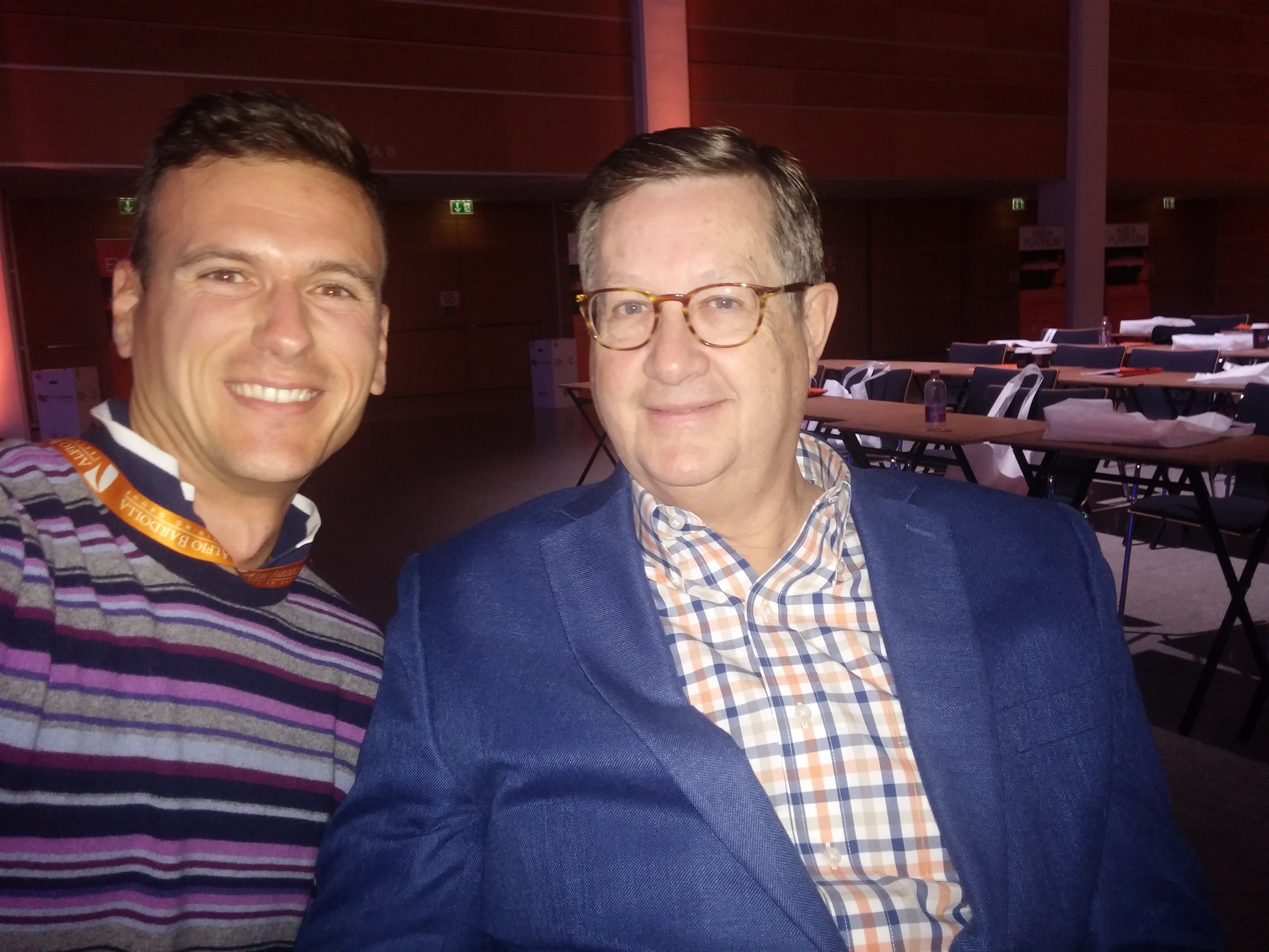 Foto io e Robert Allen